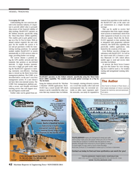 MR Nov-14#42 42  Maritime Reporter & Engineering News • NOVEMBER