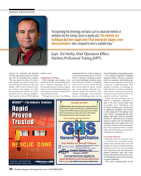 MR Oct-15#30  is available today.”
Capt. Ted Morley, Chief Operations Of