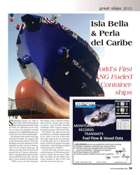 MR Dec-15#39 Isla Bella 
& Perla 
del Caribe
World’s First 
LNG Fueled