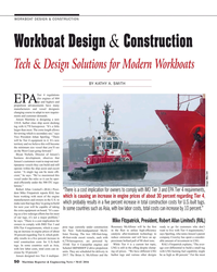MR May-16#50  for Modern Workboats
BY KATHY A. SMITH
Tier 4 regulations