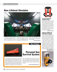 MR Oct-16#56  
Lifejacket Range
Survitec Group’s Crewsaver single 
chamber