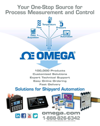 MR Nov-16#1  for Shipyard Automation
omega.com
1-888-826-6342
© COPYRIGHT