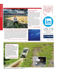 MR Aug-17#10  World. 
MARIN (Maritime Research Institute) tested 
an