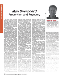 MR Aug-17#22 Man Overboard 
Prevention and Recovery 
INSIGHTS: SAFETY
Mor