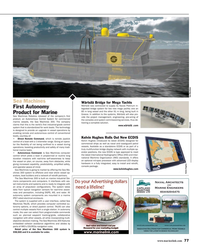 MR Oct-17#77  
boats, courtesy of:
Kelvin Hughes Rolls Out New ECDIS
•