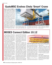 MR Apr-18#46  a conse- high risk situation. 
MOSES Connect Edition 10.12
Bentley