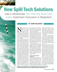 MR Jul-18#25 New Spill Tech Solutions
Like a snowflake, No two oil