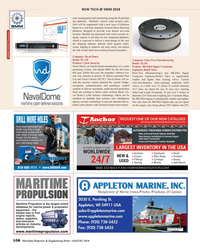 MR Aug-18#108  the KeepUp@
Sea platform.  Marlink’s current cyber-security