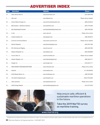 MR Jan-19#64 . .44 1329 825335
25 . . . . . .Smith Berger Marine, Inc. .