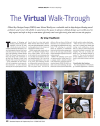 MR Feb-19#40 VIRTUAL REALITY • The Value to Ship Design
The Virtual