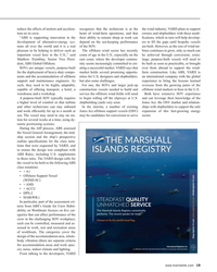MR Apr-20#19  focuses on fve cat-
The Marshall Islands Registry consistently