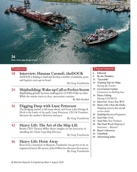 MR Aug-20#2  Index
46  Heavy Lift: Hoist Away
 Born from a basement