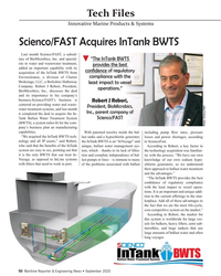 MR Sep-20#50  BWTS 
ists in water and wastewater treatment, 
provides the
