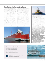 MR Nov-20#61 Bay Delivers Self-unloading Barge
Fincantieri Bay Shipbuildi