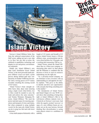 MR Dec-20#33 Great
Ships
of 2020
Island Victory Main Particulars
Name ...