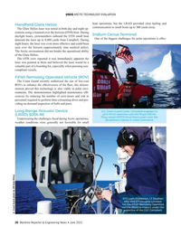 MR Jun-21#26 USCG ARCTIC TECHNOLOGY EVALUATION
boat operations, but the