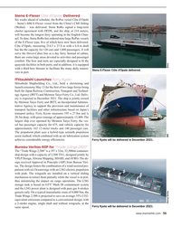 MR Jun-21#55  – was delivered. Stena RoRo signed a long-term 
charter