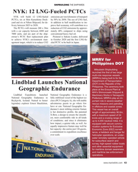 MR Aug-21#43 SHIPBUILDING THE SHIPYARDS
NYK: 12 LNG-Fueled PCTCs
NYK