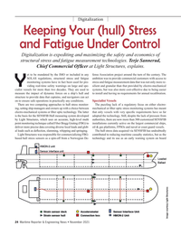 MR Nov-21#24 Digitalization 
Keeping Your (hull) Stress 
and Fatigue