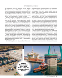 MR Dec-21#21  WIND
ing foundations,” says Aker Solutions’ SVP for Offshore