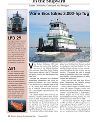 MR Feb-22#50 In the Shipyard
Latest Deliveries, Contracts and Designs
Van