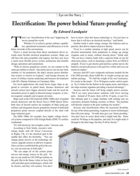 MR May-22#19  behind ‘future-proof  ng’
By Edward Lundquist
here’s an “electri