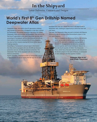 MR Jun-22#53  Gen Drillship Named 
Deepwater Atlas
equipped that they can