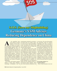 MR Jun-22#58 The Final Word
S.O.S. (Save our Shipbuilding)  
Germany’s