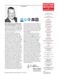MR Jun-22#6  had the  ment prospects by Philip Lewis, director of 
Accounting