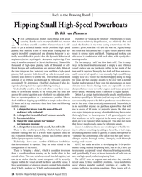 MR Aug-22#14 Back to the Drawing Board 
Flipping Small High-Speed Powerboats
B