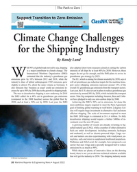 MR Aug-22#20  
for the Shipping Industry
By Randy Lund
ith 90% of global