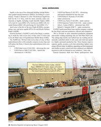 MR Aug-22#32  two shipyards building Arleigh Burke- • USNS Earl Warren (T-AO