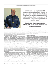 MR Sep-22#22 Interview: Commander Dan Keane
“There’s been a big emphasis