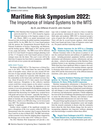 MR Sep-22#40 Event   | Maritime Risk Symposium 2022
2022 SHIPPING &