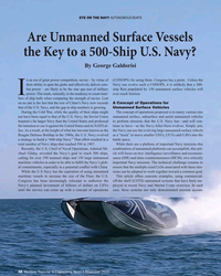 MR Nov-22#48  unmanned surface vehicle 
Reagan Defense Buildup in the