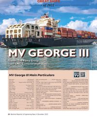 MR Dec-22#24 GREAT SHIPS
of 2022
MV GEORGE IIIMV GEORGE III
Owner: