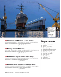 MR Jan-23#2  In the Shipyard
44 Buyer’s Directory
24 Middle East Repair