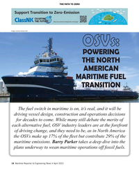 MR Apr-23#16  of the 
maritime emissions. Barry 3arker takes a deep dive