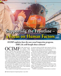 MR Jun-23#22 OCIMF – The Human Factor
© TawanSaklay/AdobeStock
Supporting