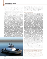MR Sep-23#42 Shipping & Ports Annual
2023 ZERO EMISSION PORTS
Pricing