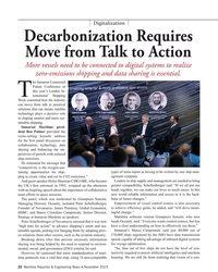 MR Nov-23#22 Digitalization 
Decarbonization Requires 
Move from Talk