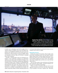 MR Nov-23#48  on the bridge of Arctia 
icebreaker Polaris. Järvelin has more