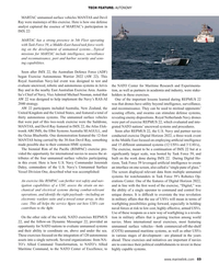 MR Nov-23#69  Ray featured in IMX 22, the Atlas Elek- grated NATO nations’