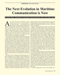 MR Nov-23#73 OPINION: The Final Word
The Next Evolution in Maritime