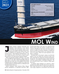 MR Dec-23#30   About 15 m
Sail material  Fiber Reinforced Plastic
MOL