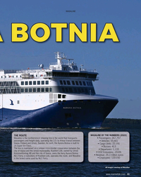 MR Jan-24#31  the city of Vaasa, owns the ferry Aurora Botnia. 
• Revenue: