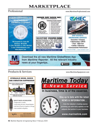 MR Feb-24#46  
and Marine Engineers
SHIP DESIGN & 
ENGINEERING SERVICES
)