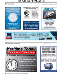MR Apr-24#46  Engineers
SHIP DESIGN & 
ENGINEERING SERVICES
Join the industry’s