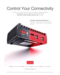 MR Apr-24#5  
and control for every communication channel found onboard:
®
KV