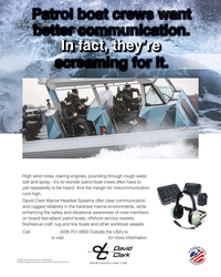 MR Jun-24#4th Cover   
runs high.  
David Clark Marine Headset Systems offer